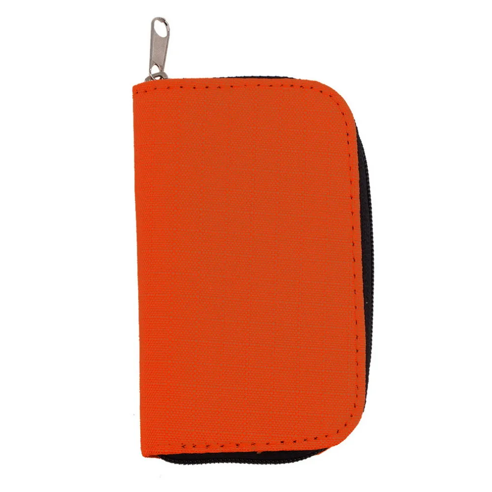 Оранжевый SD SDHC MMC CF для хранения карт памяти Micro SD чехол держатель для карт Чехол кошелек