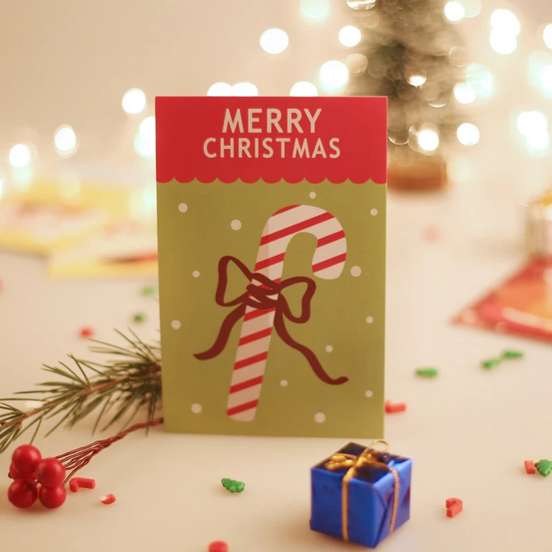 30 шт./компл. брендовая открытка для влюбленных Рождественская на день рождения