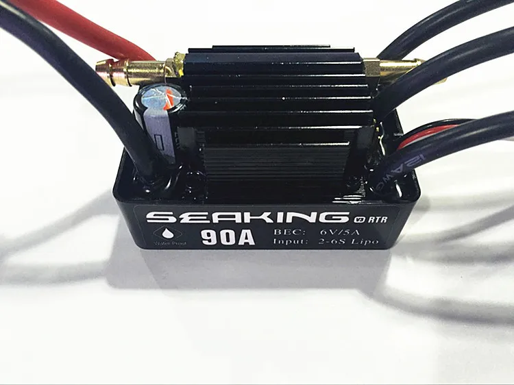 Оригинальная модель Hobbywing RC SEAKING 90A V3 RTR хобби корабль бесщеточный мотор ESC для R/c