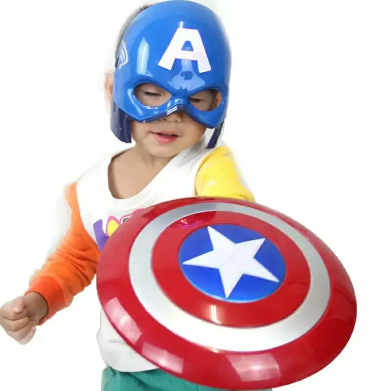 The Avenger Super Hero Cosplay captain america Steve Rogers figure Light-Emitting & Sound Cosplay property Toy Metallic shield louise rogers lalaurie matisse the books