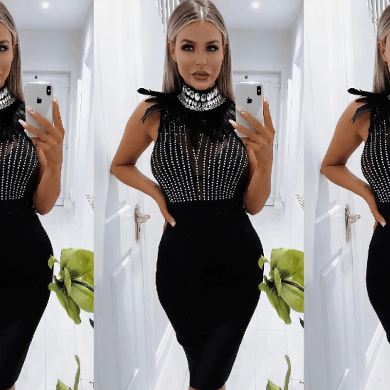 Праздничное роскошное платье Vestidos Mujer летние платья для женщин блестящее