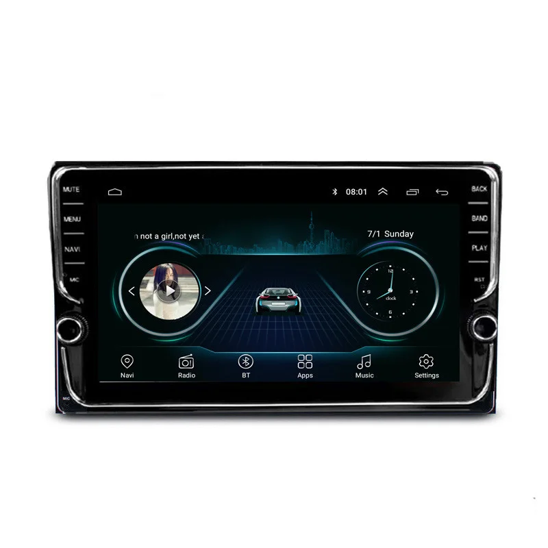 Ручка 9 дюймов или 10 1 Android 8 0/8 Тонкий Универсальный gps навигационный головное