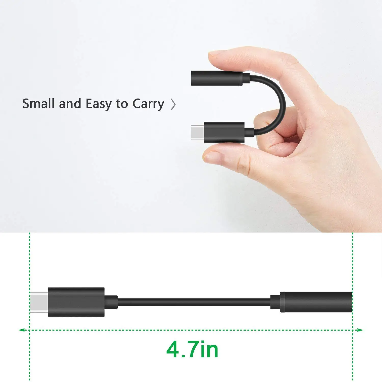 HBUDS usb type C до 3 5 мм адаптер для наушников USB штекер AUX аудио Женский Разъем Xiaomi 6 Mi6 MIX