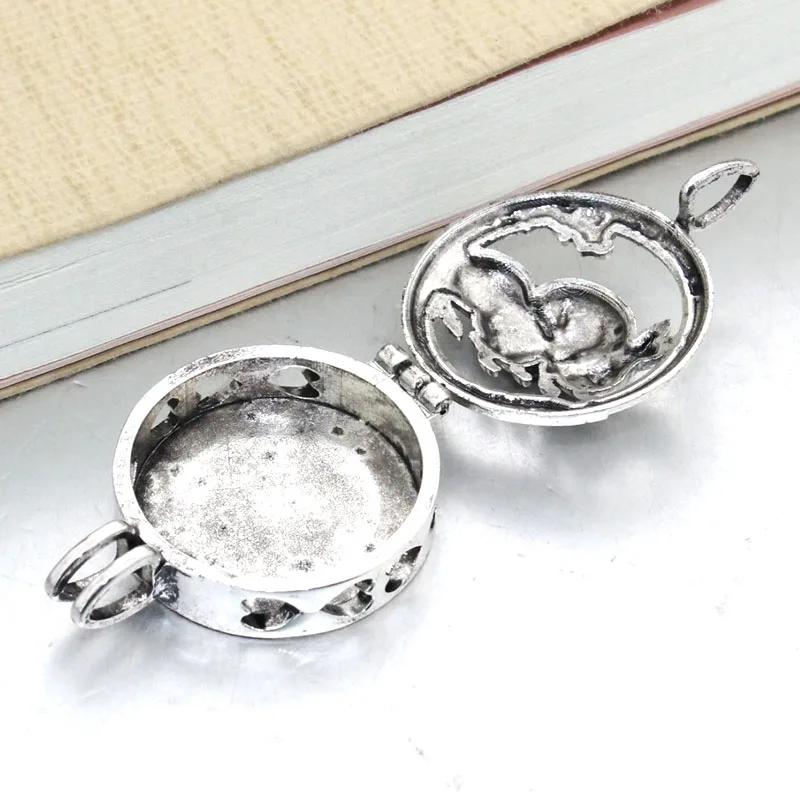 Полые ожерелья ароматерапия медальон эфирный диффузорный с маслами ожерелье