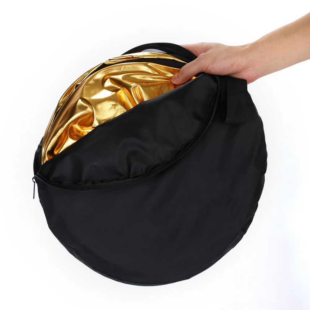 Портативный складной Круглый отражатель 5 в 1 60 см | Электроника