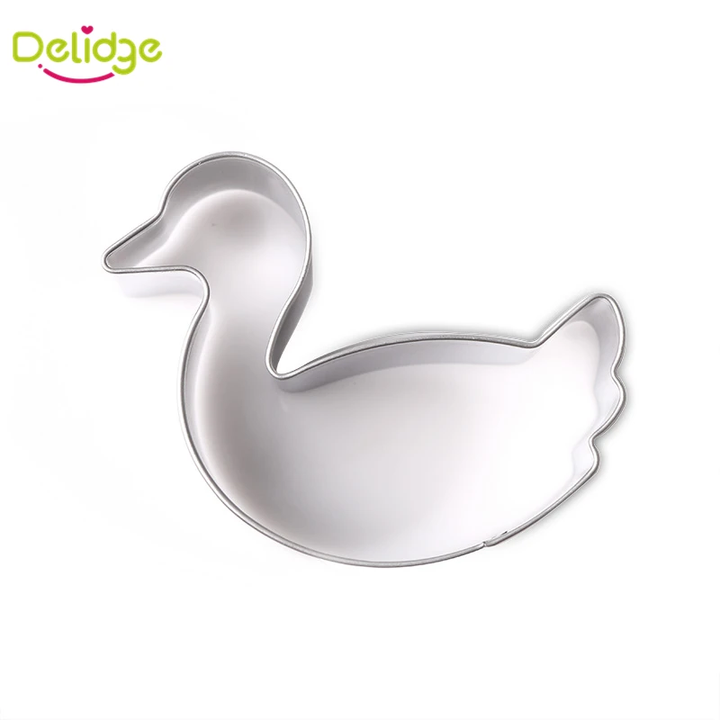 Delidge 1 шт. формочки для печенья с маленьким лебедем из нержавеющей стали прополки
