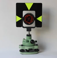 new metal green single prism tribrach set system for total station surveying