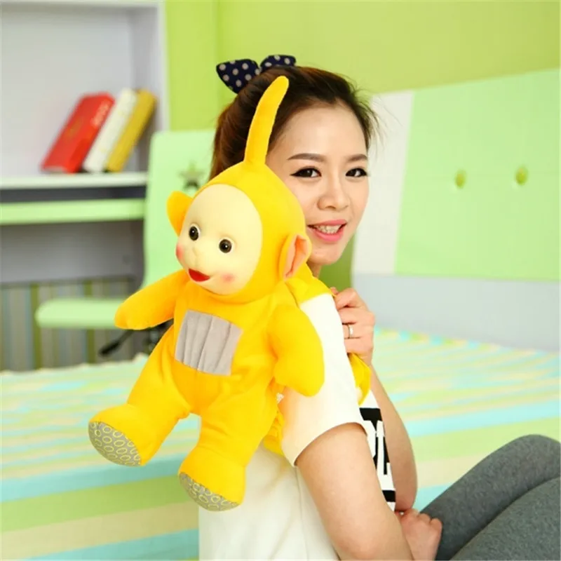 1 шт. 45 см Телепузики школьный Детские плюшевые игрушки куклы 3D сумка игрушка для