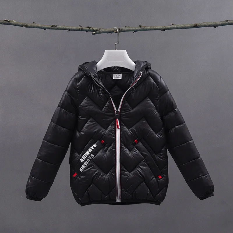 2018 модное зимнее пальто для девочек теплая детская одежда с капюшоном маленьких