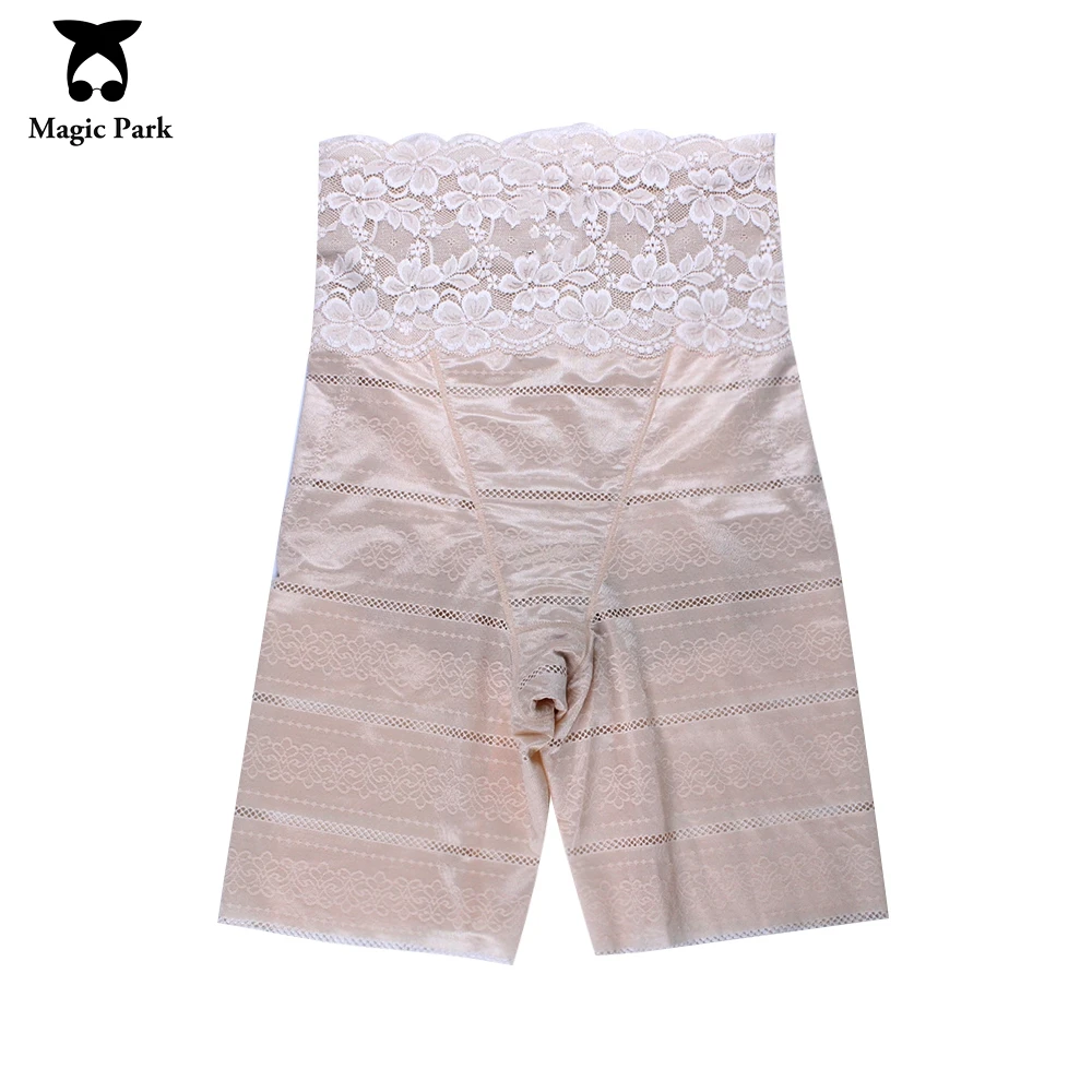 Magic Park Бесшовные высокая посадка корректирующие трусики бойшорты живот Талия