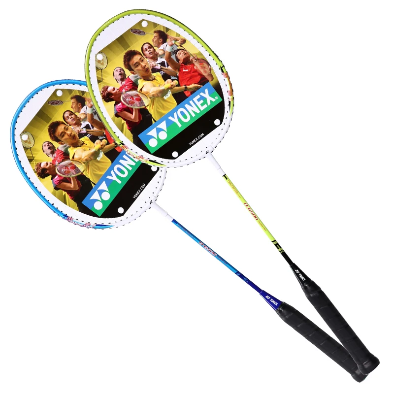 Новинка оригинальные ракетки для бадминтона Yonex готовые B6500 с нанизанными