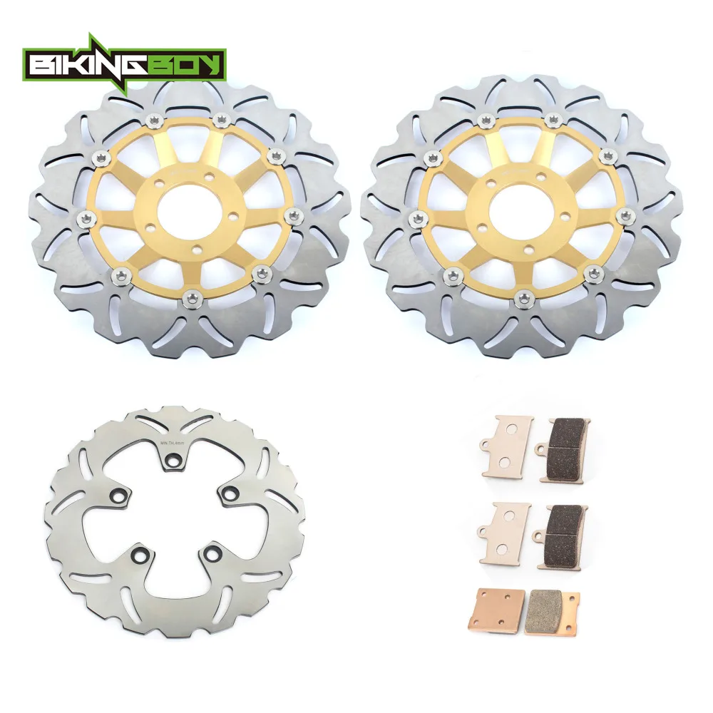 BIKINGBOY для Suzuki GSX-R 750 88-93 GSXR 1100 1989 1990 1991 1992 600 1993 спереди и сзади тормозные диски