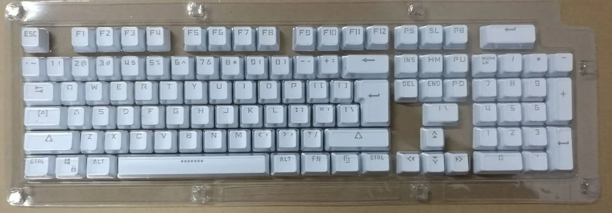 1 комплект 87/104 PBT двойной Цвет индивидуальный ключ Шапки по индивидуальному