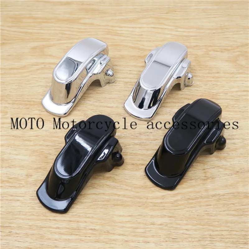 Черный и хромированный задний каркас крышки осей пластик для моделей Harley Dyna FXD 2006