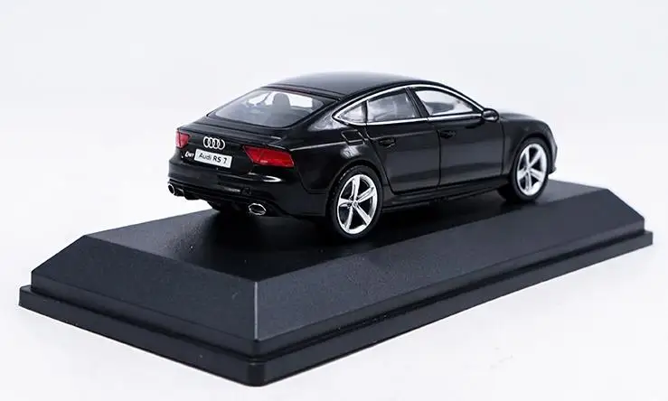 Черный 1:43 RS7 Sportback игрушечная машинка из сплава, Высокая коллекция моделирования модель автомобиля, литой под давлением Металлический Игрушечный Автомобиль, Изысканные Подарки - Цвет: Черный