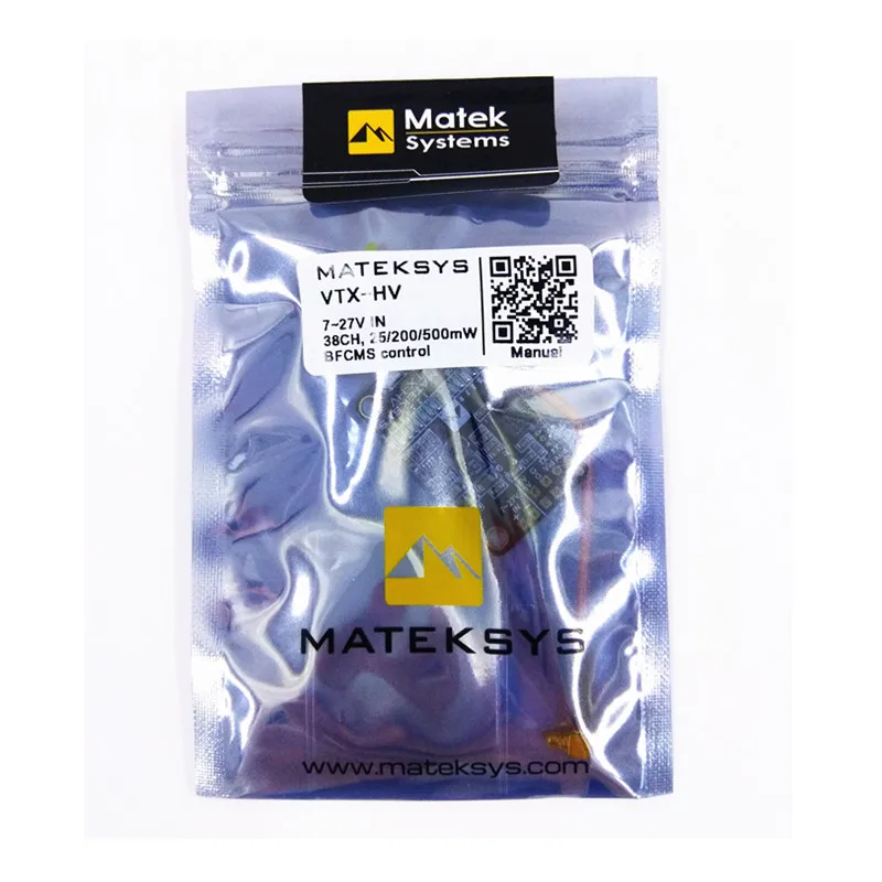 Matek видео передатчик 5,8G VTX-HV W/BFCMS Ccontrol для RC квадрокоптера