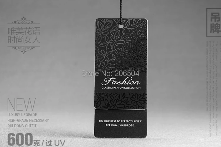 Индивидуальные подвесные бирки/ярлыки/Фотообои/бумажные бирки для