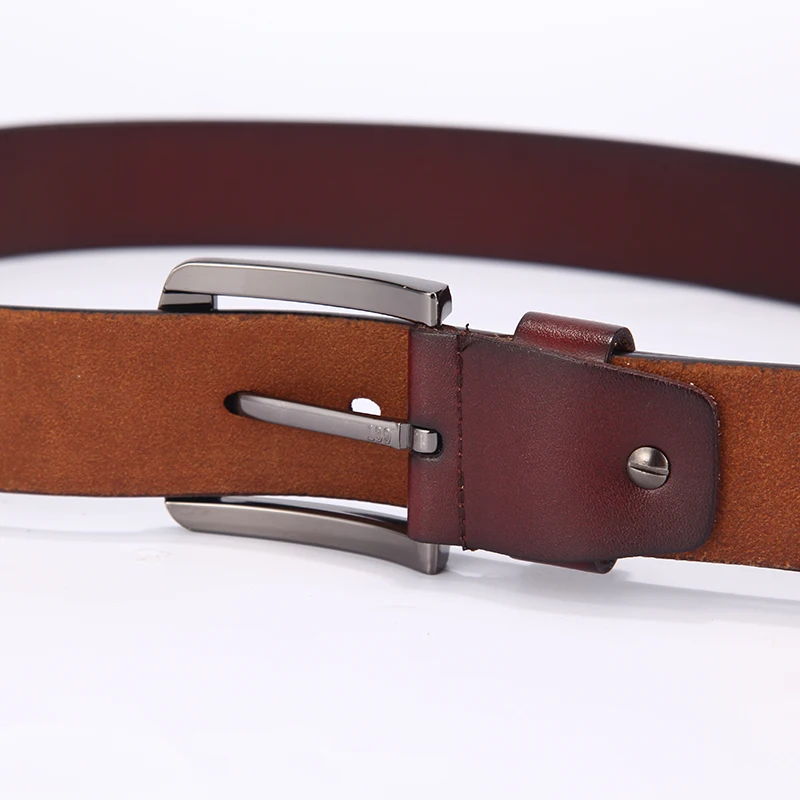 Ремень LFMB мужской из натуральной кожи кожаный пояс для брюк|ceinture homme cuir veritable|ceinture