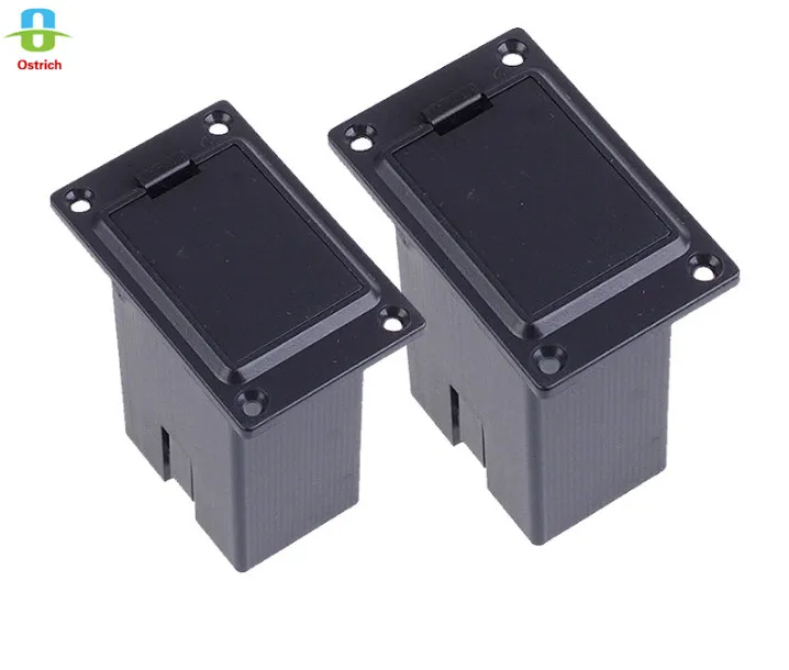 9В держатель батареи чехол коробка крышка для гитары бас активный пикап Разъем