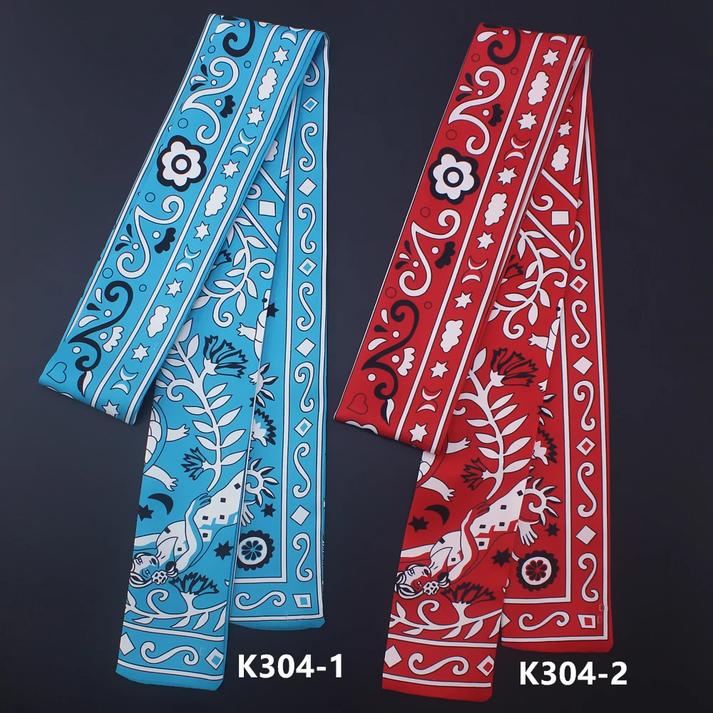 Женский шелковый шарф с принтом Foulard Femme Soie De Marque Luxe новый брендовый облегающий на