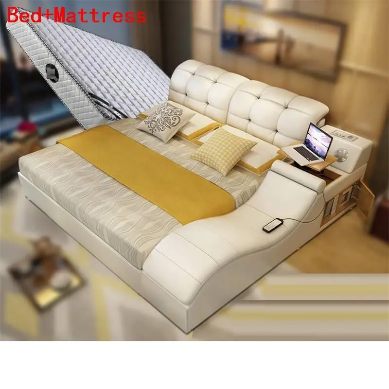 Matrimoniale Yatak Odasi Mobile Meble Kids Bett Lit Enfant домашний кожаный Mueble De Dormitorio Cama современная