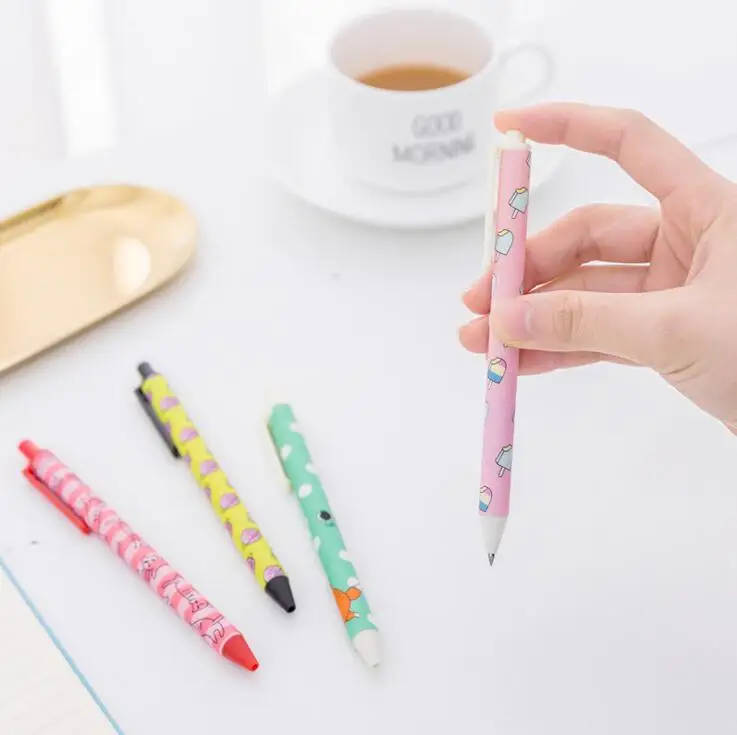 1 шт. креативные милые ручки кавайная мультяшная ручка гелевые Школа Канцтовары