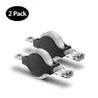 2 шт. портативный сетевой кабель RJ45 Cat 5 5e Выдвижной Ethernet кабель LAN 10100 Мбитс 1,5 м5 футов