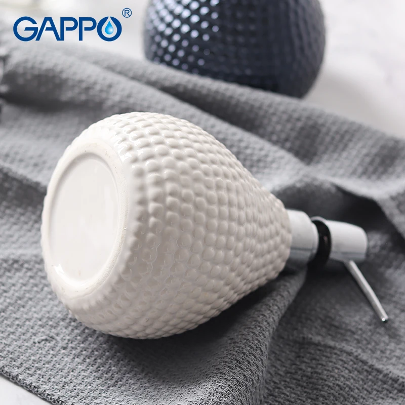 Диспенсер для жидкого мыла GAPPO керамический дозатор ванной и душа емкость ванны