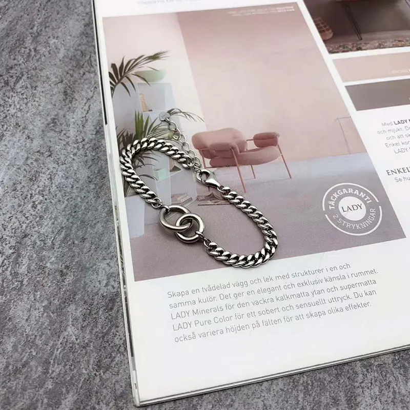 Браслет цепочка Женский Регулируемый из серебра 100% пробы с надписью Best