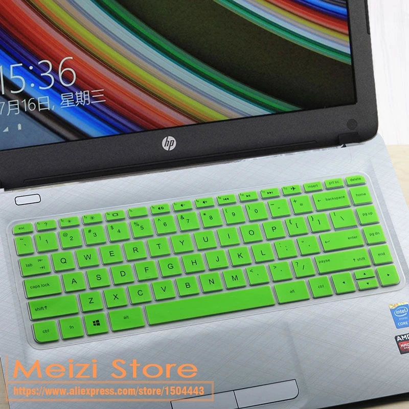 green Для hp 240 G4 245 G4 245 G5 246-G4 340 G3, 346 G3 346 G4 павильон 14-ab010tx 14-ab011tx 14-aq001tu крышка клавиатуры - Цвет: green
