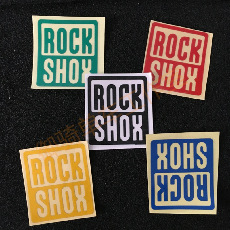 Удобные наклейки на вилке для велосипедной рамы rockshox рок shox светоотражающие