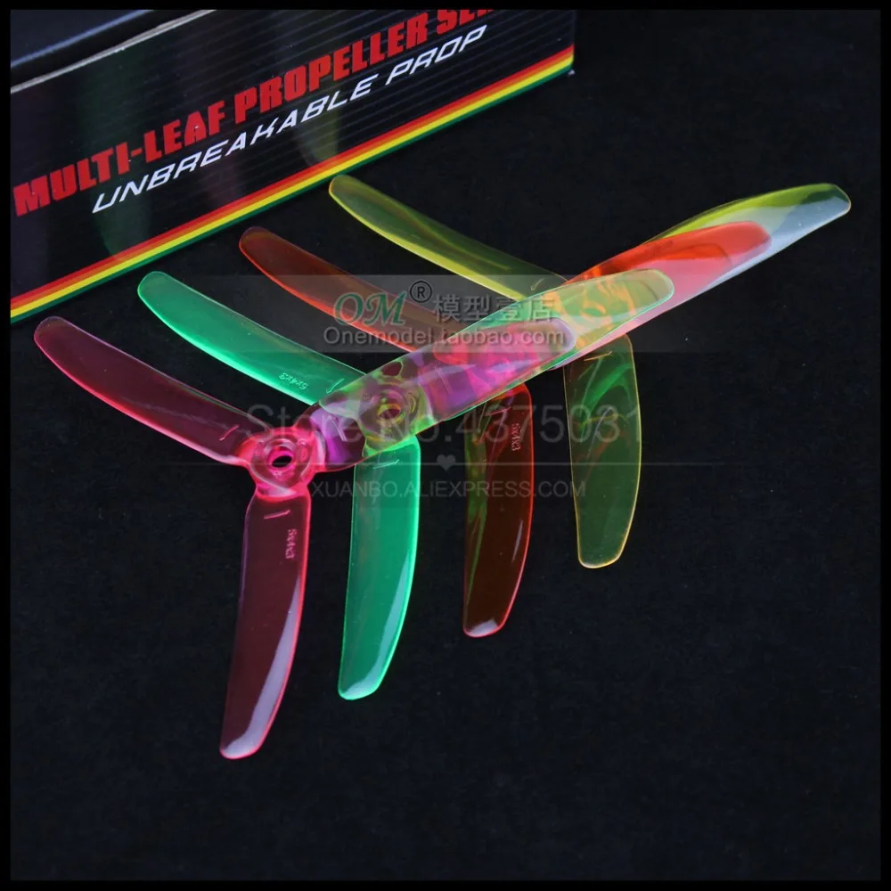 New10 Pairs KINGKONG/LDARC 5x4.5/5045 5x4 5040 5x5 5050 5 Inch 3-Blade Propeller CW CCW For FPV Racer RC Multicopter Spare Parts | Игрушки и