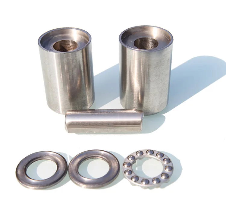 Stainless steel cylindrical hinges,With bearing,Iron door welding Detachable hinge, Diameter 34mm,length 88mm