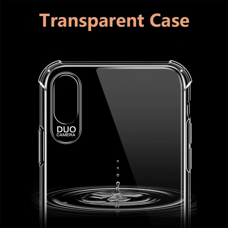 Case For Iphone XS Max XR Cover Silicone Transparent Clear Soft Coque Funda 6 7 8 Plus X |