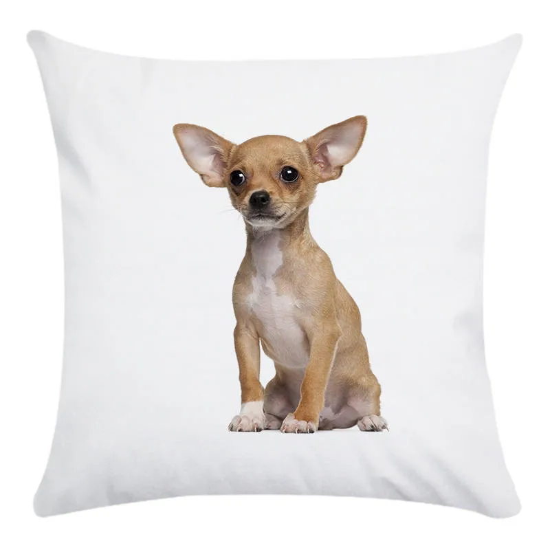 Пёс из мультфильма Cushio Квадратные наволочки для подушек Животные печатных