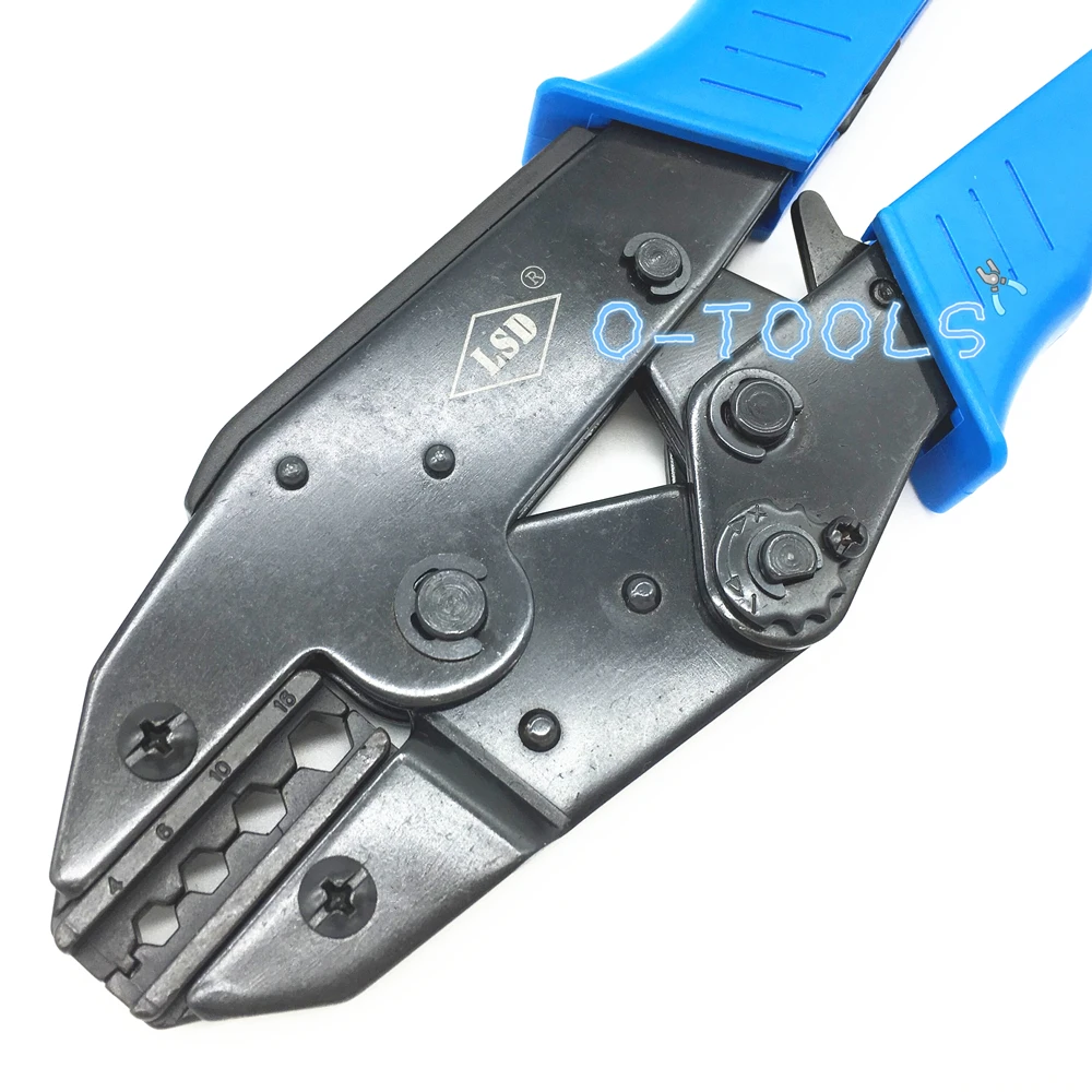 Клещи для обжима неизолированных лопаточных клемм инструмент кабельных