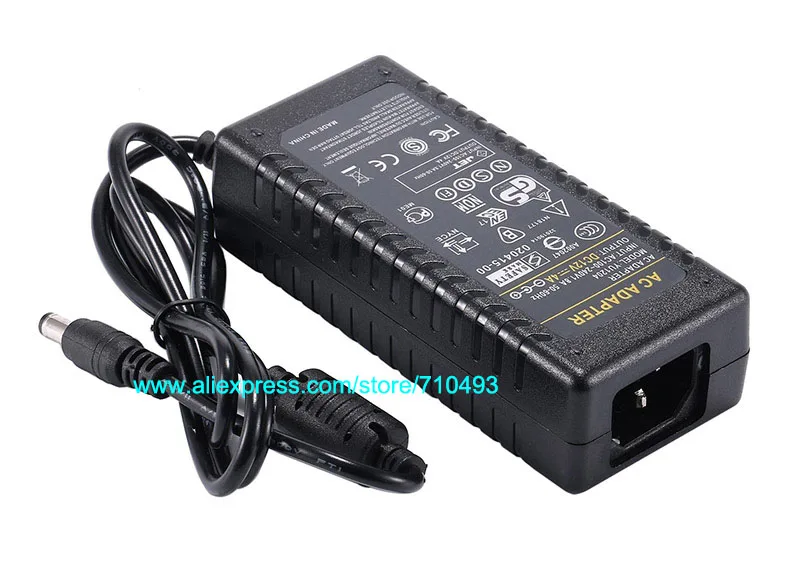 10pcs AC 100-240V Adaptor To DC 12V 4A Power Adapter Supply For 5050 3528 LED Light LCD Monitor DHL Free shipping With IC Chip |