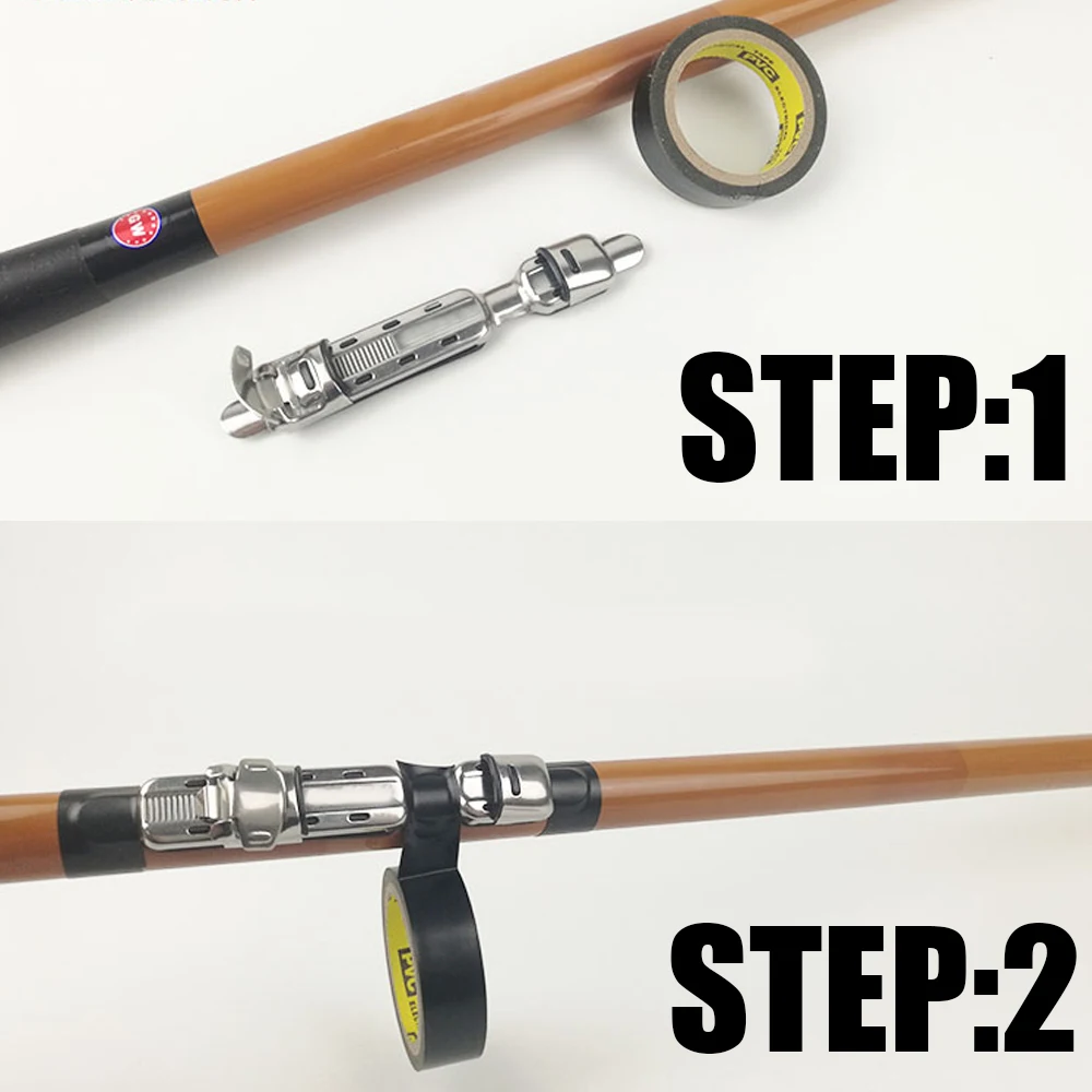 1 шт. металлическая катушка для сиденья рыболовная удочка зажим установленная