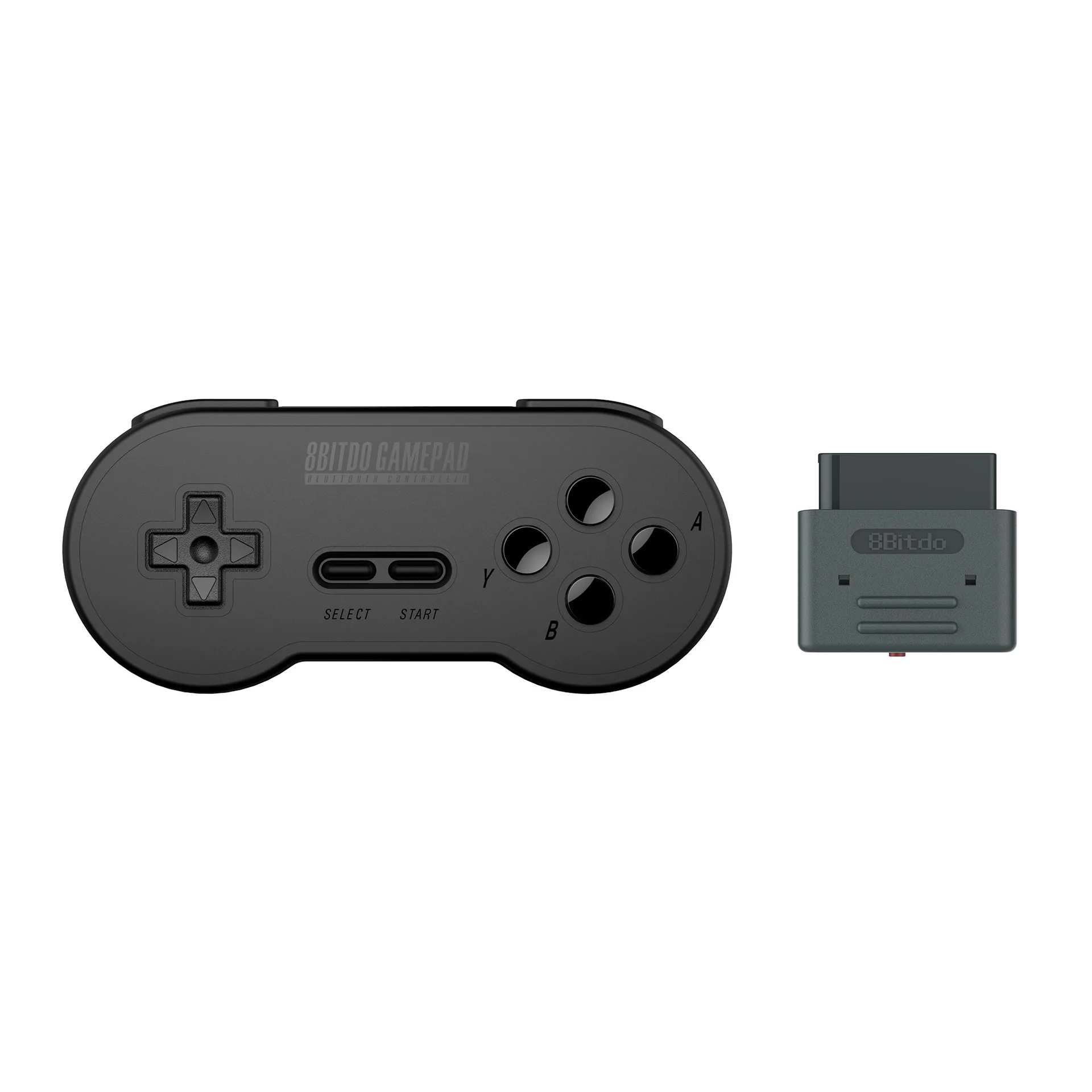 1 8Bitdo SN30 2,4G беспроводной геймпад Ретро пульт управления с 2,4G NES приемником USB-C беспроводной игровой коврик для SNES Classic Edition - Цвет: 1