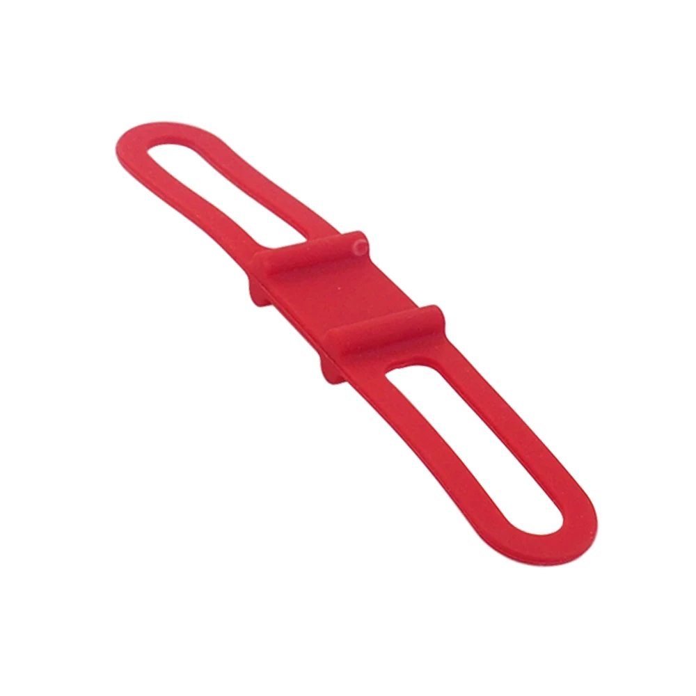 red Silicone strap 2000лм супер маленький мини Q5 батарея для светодиодного фонаря с питанием от ручного пера тактический карманный фонарик для кемпинга AA/14500 батарея - Испускаемый цвет: red Silicone strap