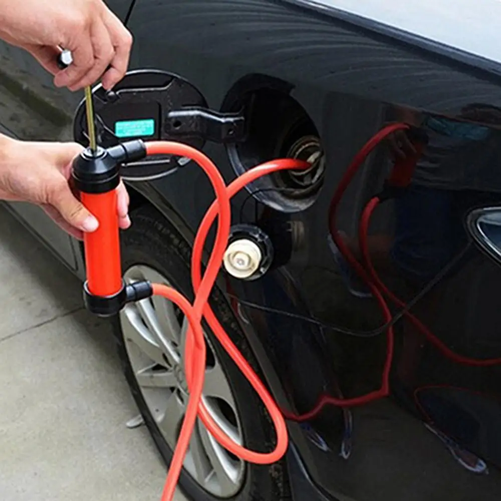 Новый горячий Портативный Ручной Масляный насос сифон труба автомобильный шланг