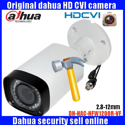 HD1080p Dahua HDCVI Камера 2MP DHI HAC HFW1200R VF Пуля безопасности CCTV ИК расстояние 30 м VF|distance| |
