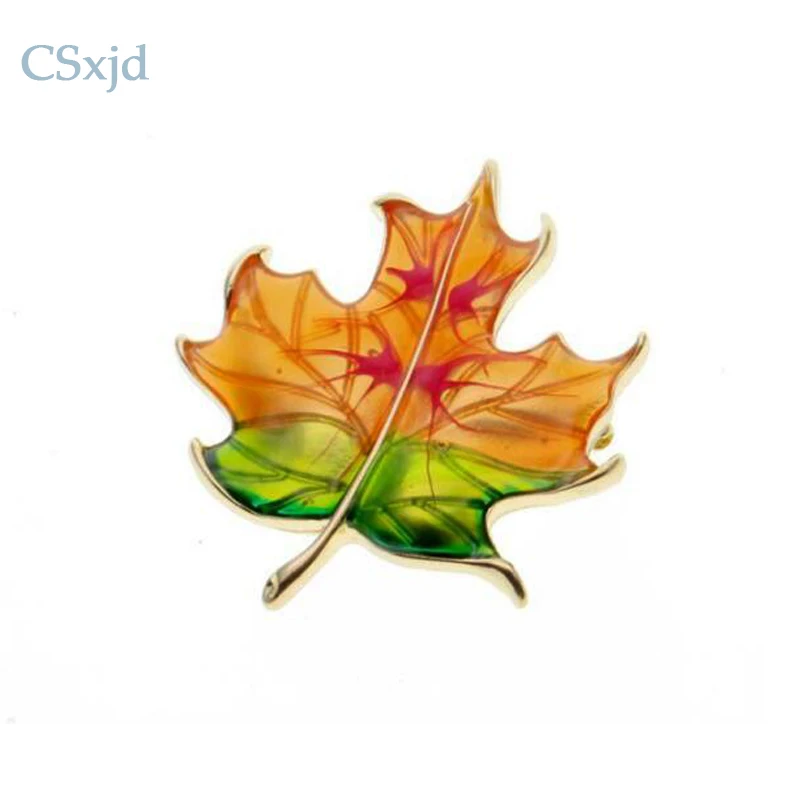 Женская Вечерние шь в виде кленового листа с эмалью|elegant brooch|high quality broochbrooch women |