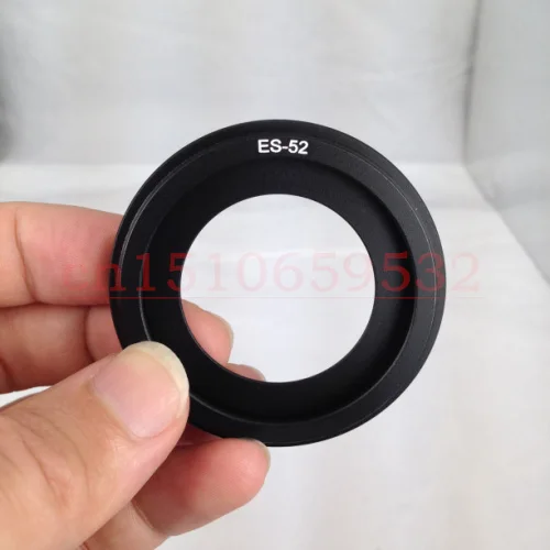Бесплатный номер для отслеживания ES52 металлическая бленда объектива Canon EF 40 мм f/2