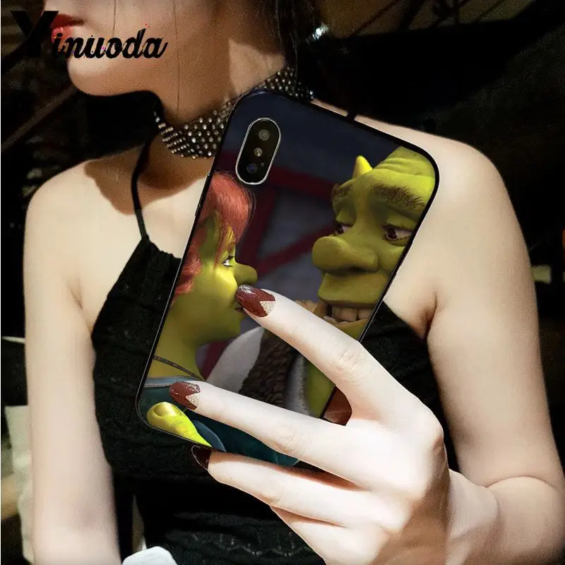 A4 Yinuoda тупой и прекрасный Шрек DIY печать рисунок чехол для телефона крышка оболочка для Apple iPhone 8 7 6 6S Plus X XS MAX 5 5S SE XR - Цвет: A4