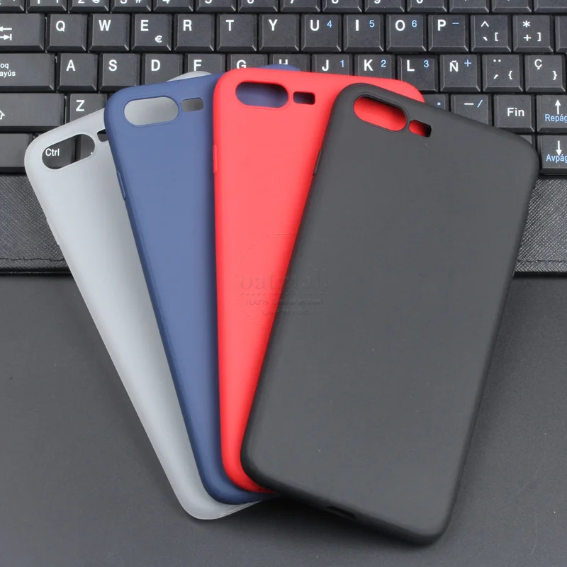 New Ultra thin Matte TPU Soft Back Cover For Apple iPhone 7 Case for 6 6S X 8 Plus Cases Silicone Mobile Phone Bags |