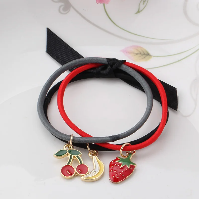 Женские резинки для волос M MISM ярких цветов с бантиком аксессуары изображением