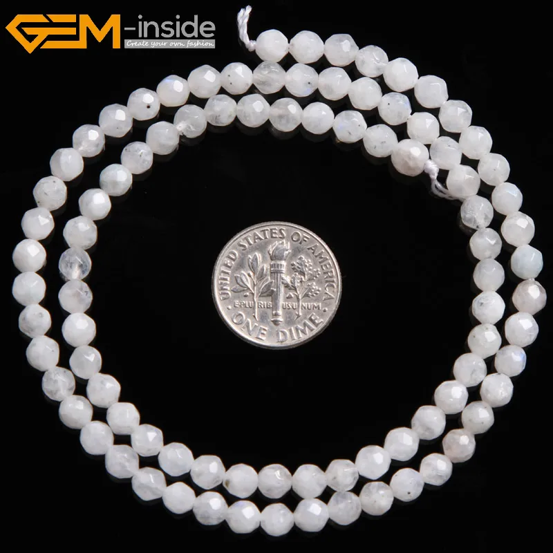 Gem-inside AAA Натуральный граненый крошечный Heishi Rondelle разделитель для бусин в форме диска Синяя Радуга Лунный камень бусины для изготовления ювелирных изделий нить 15 ''DIY