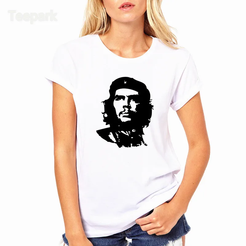 Cuba Che Guevara модная женская летняя футболка топы с короткими рукавами одежда