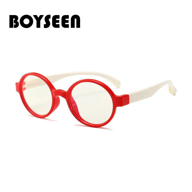 Boyseen Мода для детей с защитой от УФ-излучения оправа для очков очки с прозрачными стеклами оправа для оптических очков F012